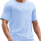 MIER Men's Dry Fit Workout T-Shirts Athletic Running Tee Short Sleeve Crew Neck Gym Tops, Polyester, Moisture Wicking