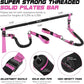 Pilates Bar Kit with Resistance Bands for Working Out, 210lbs Heavy Resistance Bands with Handles, Pilates Equipment with Resistance Band Bar for Men Women, at Home Gym Full Body Workout Equipment