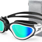 ZIONOR G1 Polarized Swimming Goggles for Unisex Adult Women Anti Fog 100% Anti UV Diving Goggles