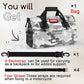 Waterproof Duffel Bag - Motorcycle Dry Bag Tail Bag with Large Storage Space, Waterproof Luggage Duffle Bags with Outer Mesh Zipper Pocket for Camping, Kayaking, Fishing & Traveling