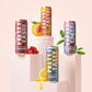 Pretty Tasty Radiance Collagen Tea - Beauty and Wellness - 10g Collagen Peptides Mix - 12 Pack (12 Count, Raspberry Radiance)