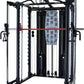 Inspire Fitness Functional Trainer Home Gym, SCS Smith Machine Cage System - Cable Machine Accessories - D-Handles, Ankle Strap & Multi-Function Belt