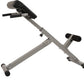 Sunny Health & Fitness Foldable Hyperextension Roman Chair w/Back Extension, Home Gym Sit Up Bench for Glute & Ab Workouts, Optional Adjustment Incline & Multi-Function Heavy-Duty Exercise Equipment