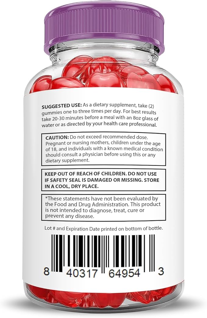 Justified Laboratories (3 Pack Rapid Ripped Keto ACV Vegan Non GMO 180 Gummies