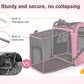 Pecute Cat Backpack Carrier, Expandable Cat Carrier Backpack with Breathable Mesh, Pet Carrier Backpack for Cats Small Dogs Puppies, Dog Backpack Carrier Great for Travel Hiking Camping Outdoor