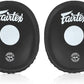 Fairtex FMV15 Muay Thai Boxing Focus Punch Mitts | Premium Syntek Leather Boxing Mitts-Lightweight & Durable Microfiber | Curved Design for Precision, Shock Absorbent & Enhanced Accuracy