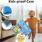 JREN Tablet for Kids｜10 Inch Kids Tablet Android 14｜Octa-core｜64GB｜WiFi ｜Bluetooth｜Parental Control｜Children Content｜Children Toddler Blue
