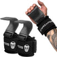 Gymreapers Weight Lifting Hooks (Pair), Heavy Duty Power Wrist Straps Hand Grip Support For Deadlifts, Pull Ups, Shrugs - Gym Gloves For Men and Women