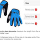 woom TENS Bike Gloves, Child’s & Youth Bicycle Full Finger Protection with Grip for Road Cycling & Mountain Biking (Boys & Girls)