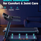 Treadmill for Home, 3.0HP Folding Treadmill with Incline, 300 lbs Capacity, Bluetooth & Heart Rate Sensor, Space-Saving Design