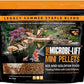 MICROBE-LIFT MLLMPLG Mini Floating Fish Food Pellets for Ponds, Water Gardens, and Fountains, for Small Live Goldfish and Koi, 6 Pounds, Black