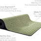 agoy Pro+ Warrior - Premium Non-Slip Yoga Mat – Eco-Conscious Design - PU Mat With Wet/Dry Grip+ - Focus Alignment - Lazer-Etched Technology - A Portable Standard Size Mat for All Styles of Yoga