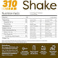 310 Nutrition - Vegan Organic Plant Powder and Meal Replacement Shake - Gluten, Dairy, and Soy Free - Keto and Paleo Friendly - 0 Grams of Sugar - Pumpkin Spice - 14 Servings