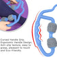 Muscle Roller, Trigger Point Muscle Roller for Calves, Leg, Arms, Tennis Elbow, Foam Roller Deep Massage Tool for Relieve Muscle Soreness, Stiffness