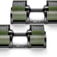 NÜOBELL® Adjustable Dumbbell Set, 5-50 LB or 5-80 LB, Easy Twist 2024-25 Model, All-In-One Weights Set (Pair) for Home, Original Manufacturer