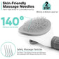 3PCS Dog Grooming Brush - Dog Brush for Shedding Massaging Bathing - Double Sided Shedding, Dematting Undercoat Rake - Self Cleaning Slicker Comb for Dogs and Cats with Long or Short Coats
