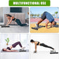 SELEWARE Glute Ham Glider Heavy Duty Ab Glute Glider Machine, Exercise Wheels for Smooth Hamstring Curl Abdominal and Leg Workouts, Multifunctional Ab Glute Machine for Home & Commercial Gym