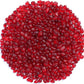 Sea Glass Stones - 0.9LB Red Frosted Glass Pebbles Gemstones - Perfect for Aquarium Rocks, Fish Tank Gravel, Vase Fillers, DIY Crafts, and Home Decor