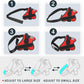 Bolux Dog Harness, No-Pull Reflective Dog Vest, Breathable Adjustable Pet Harness with Handle for Outdoor Walking - No More Pulling, Tugging or Choking (Red, XS)