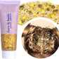 Gold Face Glitter Gel,Music Festival Yellow Body Glitter Singer Concerts Hair Glitter Sequins,Mardi Gras Outfits for Women,Sparkling Carnival Rave Accessories Decorations,50ML
