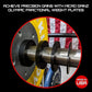Micro Gainz Calibrated Fractional Weight Plates Set, 8 Piece Olympic Weight Plates Set with Bag, Designed for Olympic Barbells for Strength Training and Micro Loading, Made in USA
