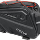 MOSISO Bike Rack Bag, Waterproof Bike Rear Rack Handbag Bicycle Trunk Bag, 14L EVA Mountain Bicycle Rear Seat Storage Saddle Pouch Cycling Luggage Pouch with Shoulder Strap, Red