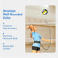 MOTOMY™ Volleyball Training Equipment Aid ‘VolleyPal’ – Solo Rebounder Trainer for Serve, Spike, Set & Pass; Indoor and Outdoor Practice Gear Gifts for Beginners & Experts
