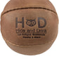 Hide & Drink, Stress Ball, Relieve Fidgeting and Anxiety, Exercise Hand, Squishy Tension Accessory, Great for The Office, Classic Style, Full Grain Leather, Handmade, Single Malt Mahogany