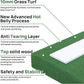 4" Portable Pitching Mound with Regulation Pitching Mound-30x30x4in Pitching Mounds for Baseball-Pitching Mounds Ideal for Youth Baseball Training, Indoor and Outdoor Use