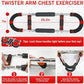 Twister Arm Trainer - Adjustable 60-100lbs Resistance Arm & Chest Workout Equipment for Home Gym Fitness , Arm Strengthener for Men, Power Twister Bar for Biceps, Forearm & Shoulder Training