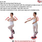 Dance, Cheerleading and Figureskating Trainer Stretching and Balance, 2 Pc. Set, Stretching, Disc Core Board and Flexibility Equipment Strap for Dance, Gymnastics, Turning, Stunt