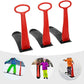 3 Pack Ski Scooter, Snow Sled, Fold-up Snow Scooter for Skiing (Black, Red)