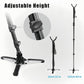 Shooting Stick with V Yoke, 22-62 inches Adjustable Aluminum Shooting Monopod for Hunting Rifles