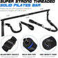 Pilates Bar Kit with Resistance Bands for Working Out, 210lbs Heavy Resistance Bands with Handles, Pilates Equipment with Resistance Band Bar for Men Women, at Home Gym Full Body Workout Equipment