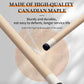 Kmise Pool Cue Stick Set, Canadian Maple 58 Inch 18 19 20 21oz 13mm Tips, New Upgraded Irish Linen Wire Grip Billiard Table Cues Sticks, 4 Colors Optional, W/Chalk, Gloves for Bar Professional Adults