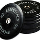 2-Inch Olympic Bumper Plates, Perfect Weight Plates for Weightlifting and Strength Training, Multiple Weights Available