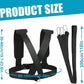 YNXing Sled Harness Workout Resistance and Assistance Trainer Physical Training Resistance Rope Kit Improving Speed, Stamina and Strength