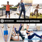 Resistance Bands Set – 5 Long Loop Bands for Home Workouts, Pull-Ups, Physical Therapy & Recovery – Heavy to Light Exercise Bands with Carry Bag – Durable Fitness Bands for Men & Women