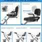 Foldable Exercise Bike Stationary Bikes for Home, 5 IN 1 Indoor Workout Bike, Cycling Bike with 16-Level Quiet Magnetic Resistance, 6.6 LBS Flywheel and 300LBS Capacity, 2025 Designed 817 X-bike