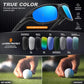 Polarized Sports Sunglasses for Men,TR90 Unbreakable Frame Sunglasses for Fishing Driving Cycling UV400 Protection