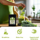 Dr. Cowan's Garden Low-Oxalate Greens Veggie Powder Refill Pouch - Beyond Organic Superfood Greens Vegetable Powder for Drinks and Food - Lacinato Kale, Mustard Leaves, and Collard Greens