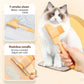 Zen Brush for Cats, Zenbrush Cat Comb, Self Cleaning Pet Comb Grooming Brush, Catdogcomb Pet Grooming for Massaging and Cleaning Shedding Hair (Green)
