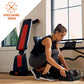 SKOK 25/55 lbs Pair Adjustable Dumbbells Set, Adjustable Weights Dumbbells Set for Men and Women with Anti-Slip Fast Adjust Weight by Turning Handle,Black Dumbbell with Tray