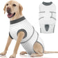 FUAMEY Dog Recovery Suit Male,Dogs Surgery Neuter Suits Puppy Spay Shirts for Female Protect Dog's Skin Anti Licking Abdominal Wounds Doggie Onesie Pet Bodysuit Alternative to Cone Polka Dot XXL