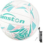 Senston Premium PVC Volleyball Size 5 – Indoor/Outdoor Volleyball, All-Weather Durable Design for Training, Practice & Beach Games (Meets Official Size Standards)