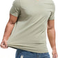 VEIISAR Premium V Neck T Shirts for Men - Modern Fitted Tees Vneck Undershirts