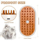 Spritz Defur Comb for Cats, New 3-in-1 Cat Steam Brush for Massaging and Cleaning Shedding Pets, Comb for Long and Short Hair Cats and Dogs Grooming Tool (White)