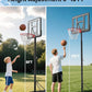 IGL Portable Basketball Hoop, 5.6-10FT Adjustable Basketball Goal System, 44 Inch Outdoor Basketball Hoop & Goals for Kids, Youth, and Adults in The Backyard, Driveway with PC Backboard