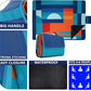 scuddles Compact Picnic Blanket – Extra Large 79" x 59" Outdoor Mat with 3-Layer Waterproof Design, Soft Fleece, Carry Strap & Reinforced Edges for Camping, Beach, Parks & Hiking