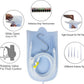 Silicone Enema Bag Kit with 6.3ft Hose, 5 Enema Tips, Controllable Flow Valve and Water Thermometer - 2 Quart Capacity Coffee enemas for Colon Cleanse